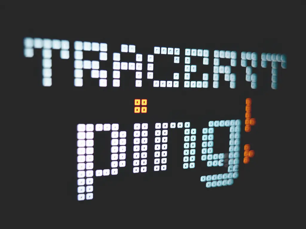 tracert ping