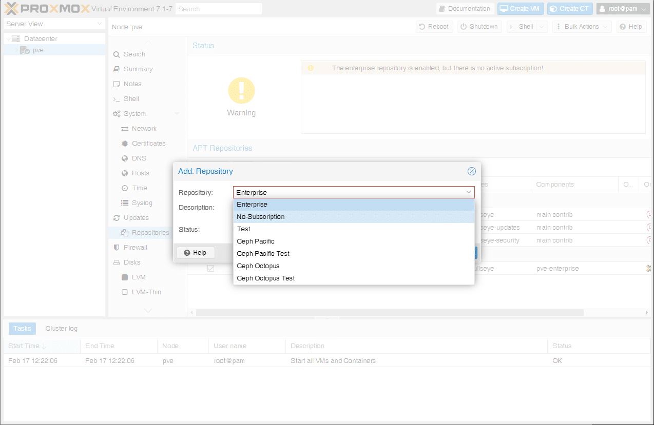 Come installare Proxmox VE 7 - RackOne.it