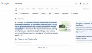 google ai overview