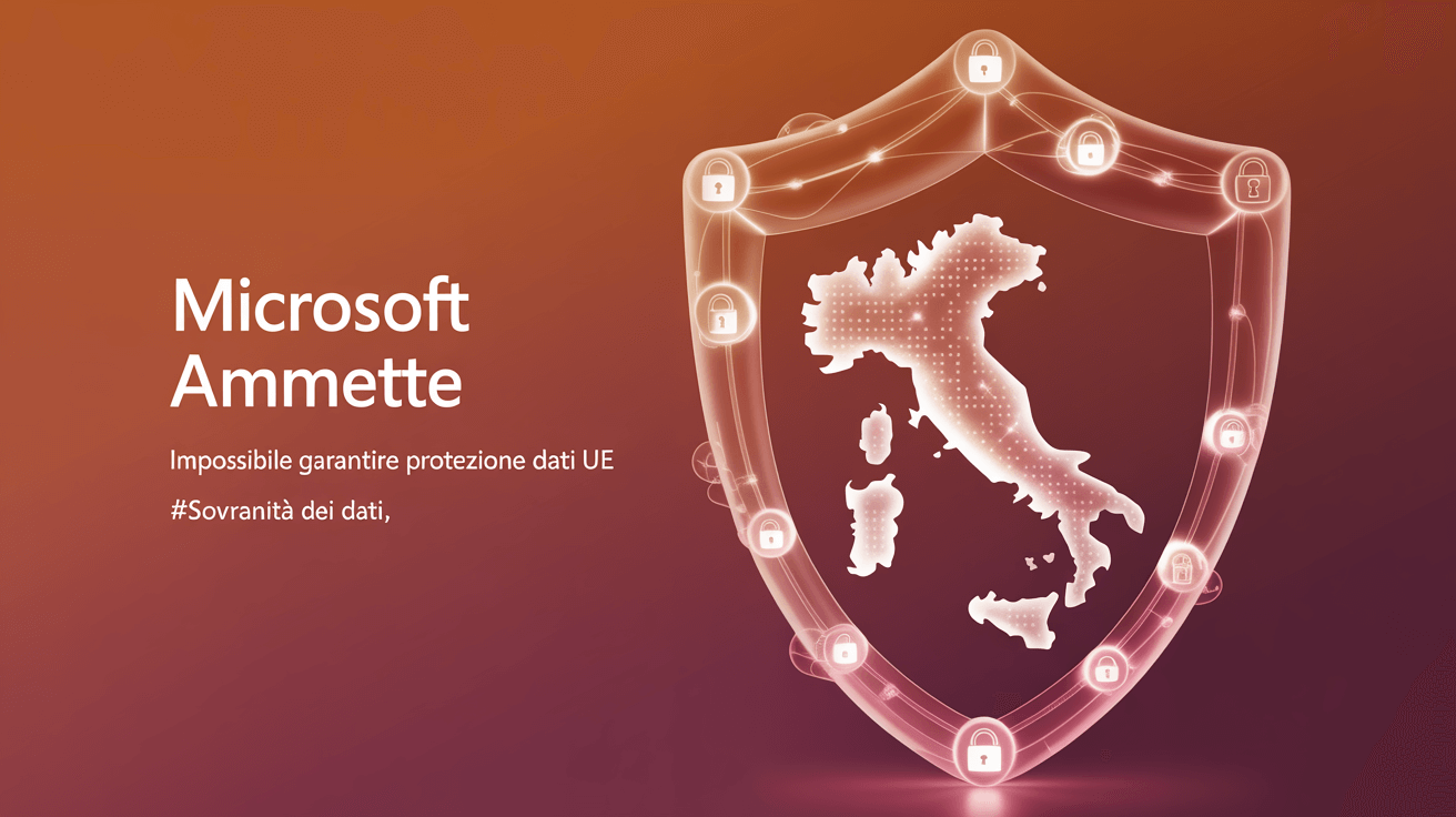 microsoft impossibile garantire sovranita dati