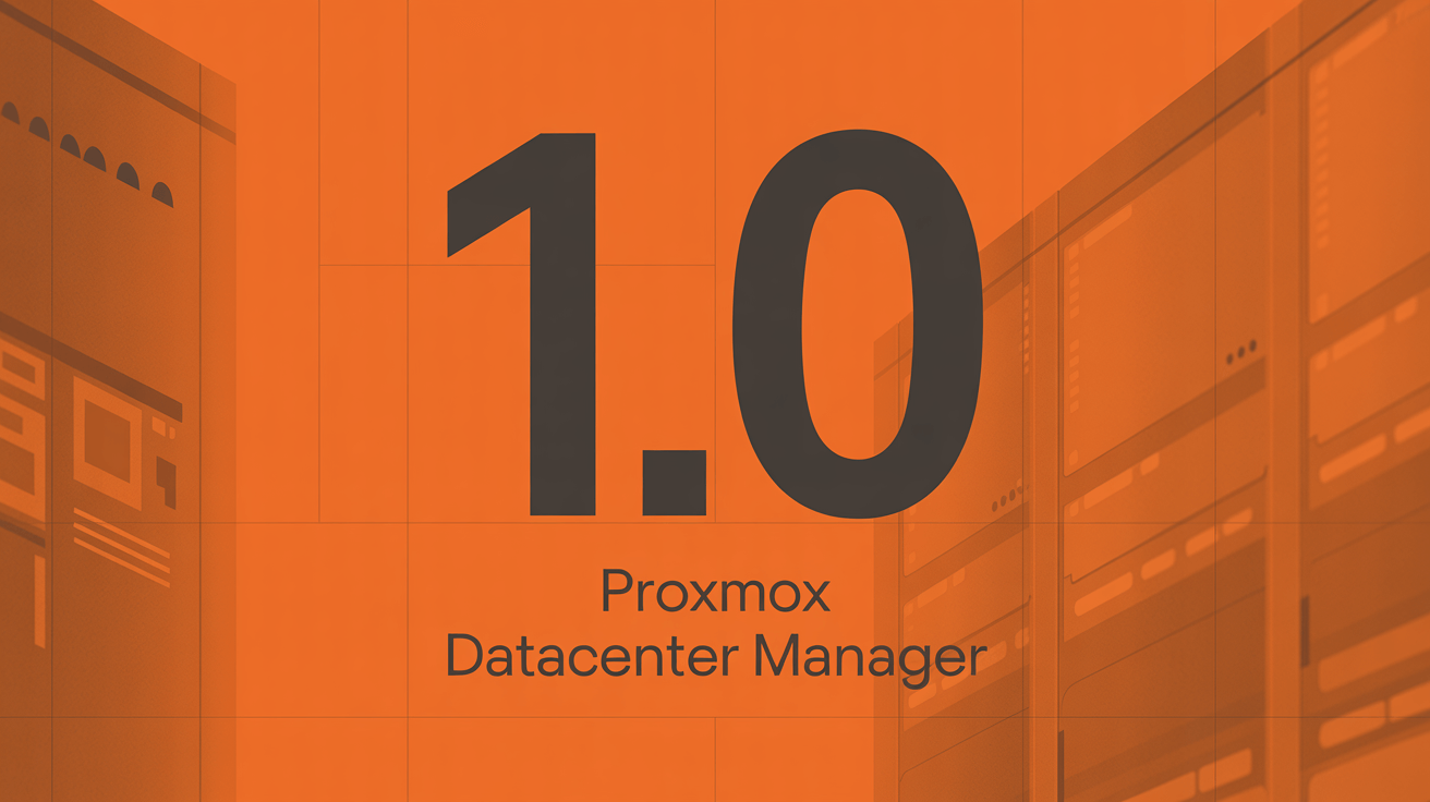 proxmox datacenter manager
